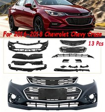 For 2016 2017 2018 Chevrolet Chevy Cruze Front Bumper Cover Upper Lower Grille For 2016 2017 2018 Chevrolet Chevy Cruze Front Bumper Cover Upper Lower Grille