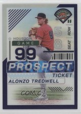 2024 Panini Prospect Edition Purple Prizm 13/99 Alonzo Tredwell #12 1id5