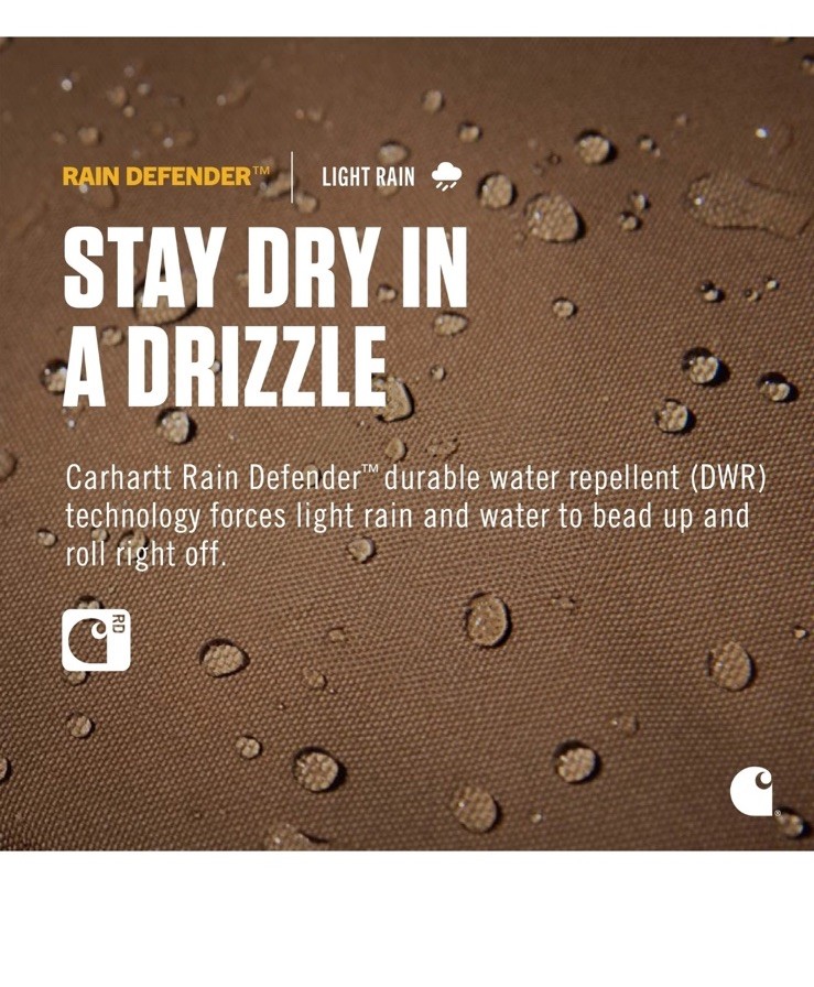 Carhartt 25L Classic Backpack, Durable Water-Resistant Pack W/ 15" Laptop Black thumbnail 4