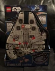 Lego Star Wars Millennium Falcon Storage Case NIP