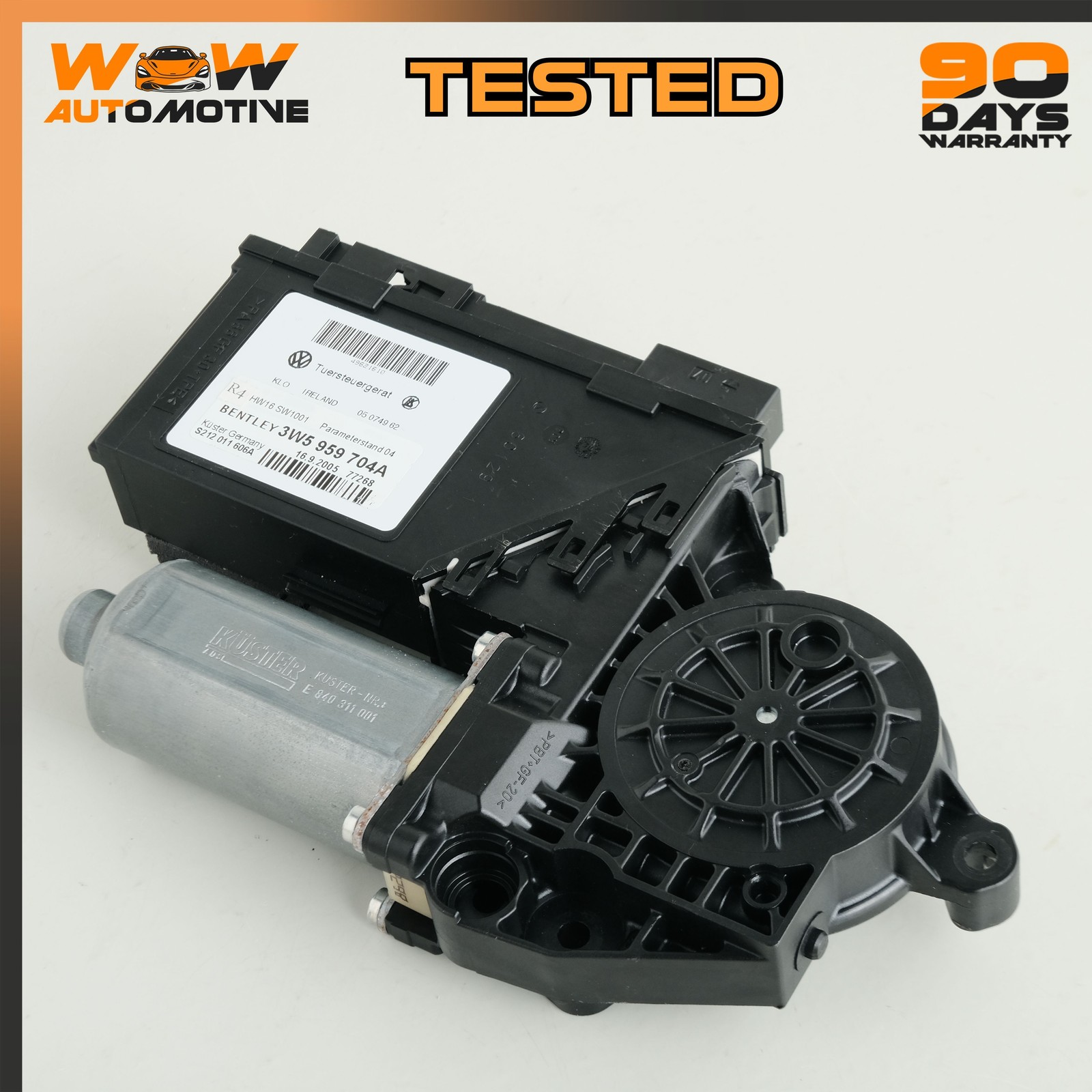 Bentley Continental Flying Spur 2009-2013 Rear Right Window regulator