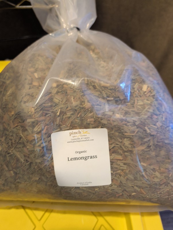 5lb Organic Lemongrass from Pinch of Spice
