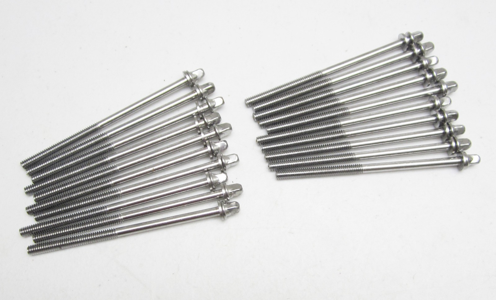 20 Excellent SONOR 100mm BASS DRUM TENSION RODS, 4 1/4" Total Length (100/MM)