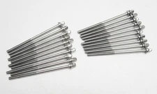 20 Excellent SONOR 100mm BASS DRUM TENSION RODS, 4 1/4" Total Length (100/MM)