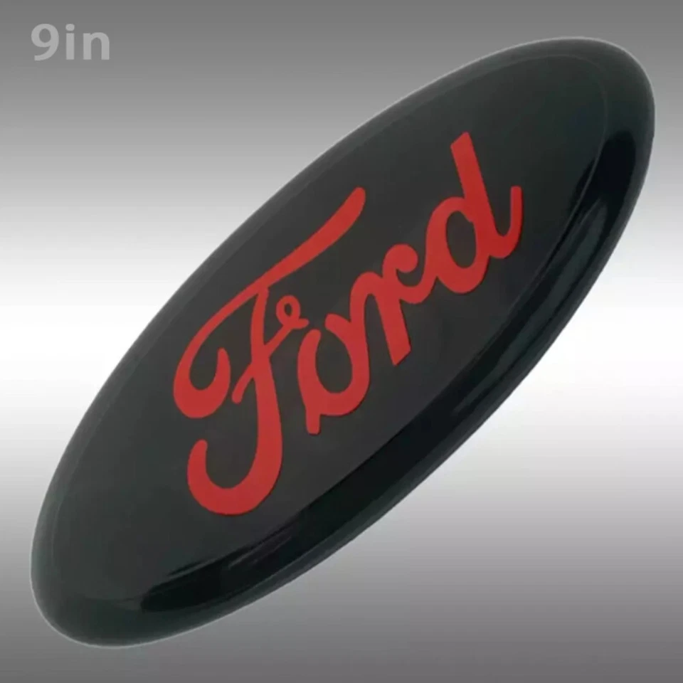 Nuevo emblema ovalado de 9 pulgadas para Ford F150 2005-2014 parrilla delantera/portón trasero 1 pieza Foto 4 de 4