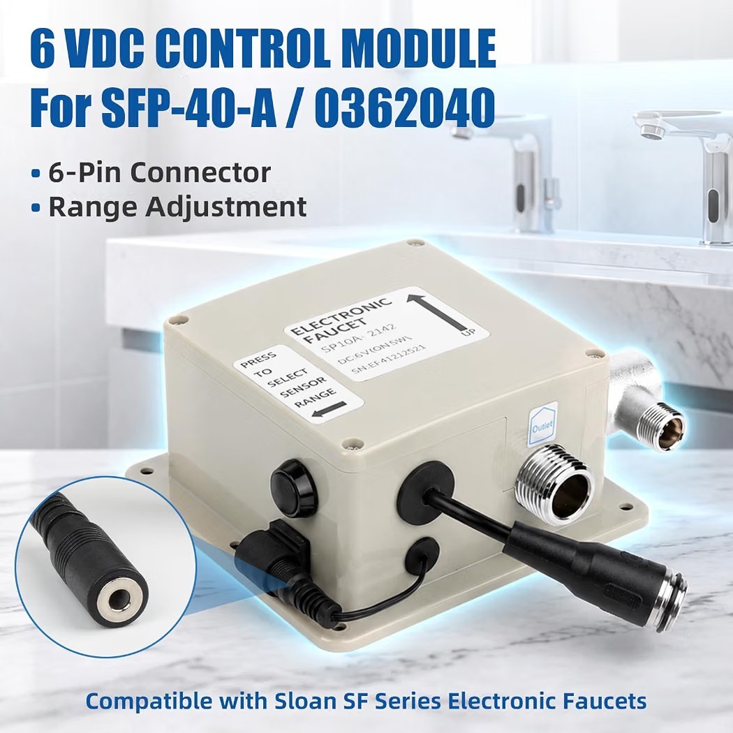 SFP-40-A 0362040 6VDC Faucet Control Module 6-Pin Sensor Box for Sloan ...