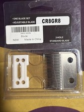 2-Hole Balding 6X0 Clipper Blade Replacement For Wahl Professional 2105 5-Star