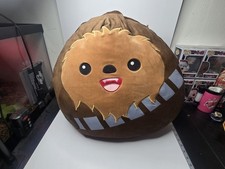 Star Wars Chewbacca Squishmallow JUMBO 20  Wookie Stuffed Animal Pillow