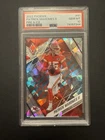 2022 Phoenix Football Patrick Mahomes II Fire & ICE 10/50 PSA 10