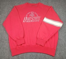 Vintage 1997 Ohio State University Buckeyes Sweatshirt 90s Rose Bowl Mens Size L