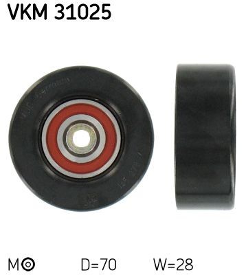 SKF Spannrolle, Keilrippenriemen VKM 31025 FüR VW Skoda Seat-image