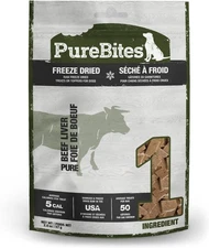 PureBites Beef Liver Freeze Dried Treats for Dogs 2 Ounces - 2 Pack