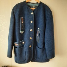 Jacke Trachtenjacke Trachtenjanker Julius Lang Gr. 44 fast Neu Schurrwolle