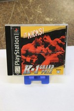 K-1 Grand Prix PS1 PlayStation 1 ( DISC AND MANUAL ONLY)