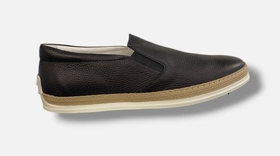 Tod's Men's Blue TV Espadrille Drivers Shoes Size 11