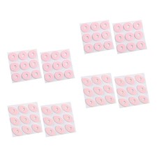 72pcs Anti-wear Foot Grips Heel Pads Self-Adhesive Inserts Insoles Grips (Pink)