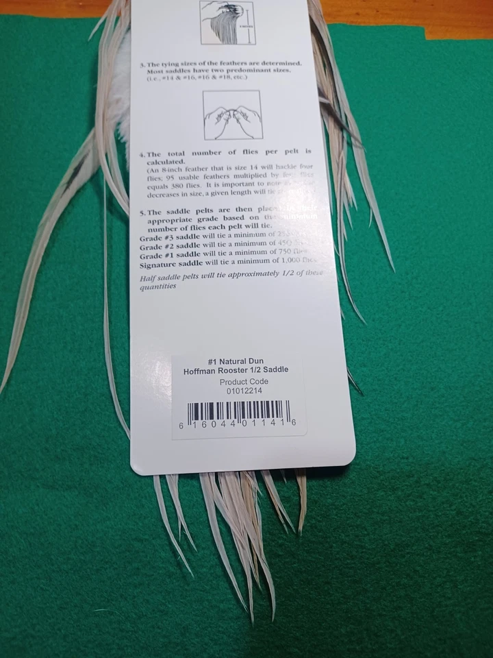 Sillín Whiting Gold Light Ginger y sillín Hoffman #1 Natural Dun 1/2 Foto 4 de 4