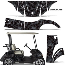 Cart Graphics Kit Decal Sticker For Yamaha Golf Cart 2007-2016 CAMOPLATE K