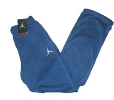 Nike Jordan Sweatpants Teen Size Large Blue Fleece Back Pocket