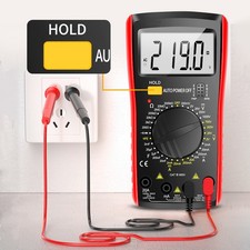 Digital Multimeter Messgerät Voltmeter Strom Amperemeter Kapazität Profi …