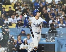 Hye-Seong Kim Signed Autographed 16x20 Photo Batting Dodgers BAS