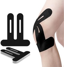 Precut Kinesiology Knee Tape Hypoallergenic Athletic for Knee Pain Knee Tape for