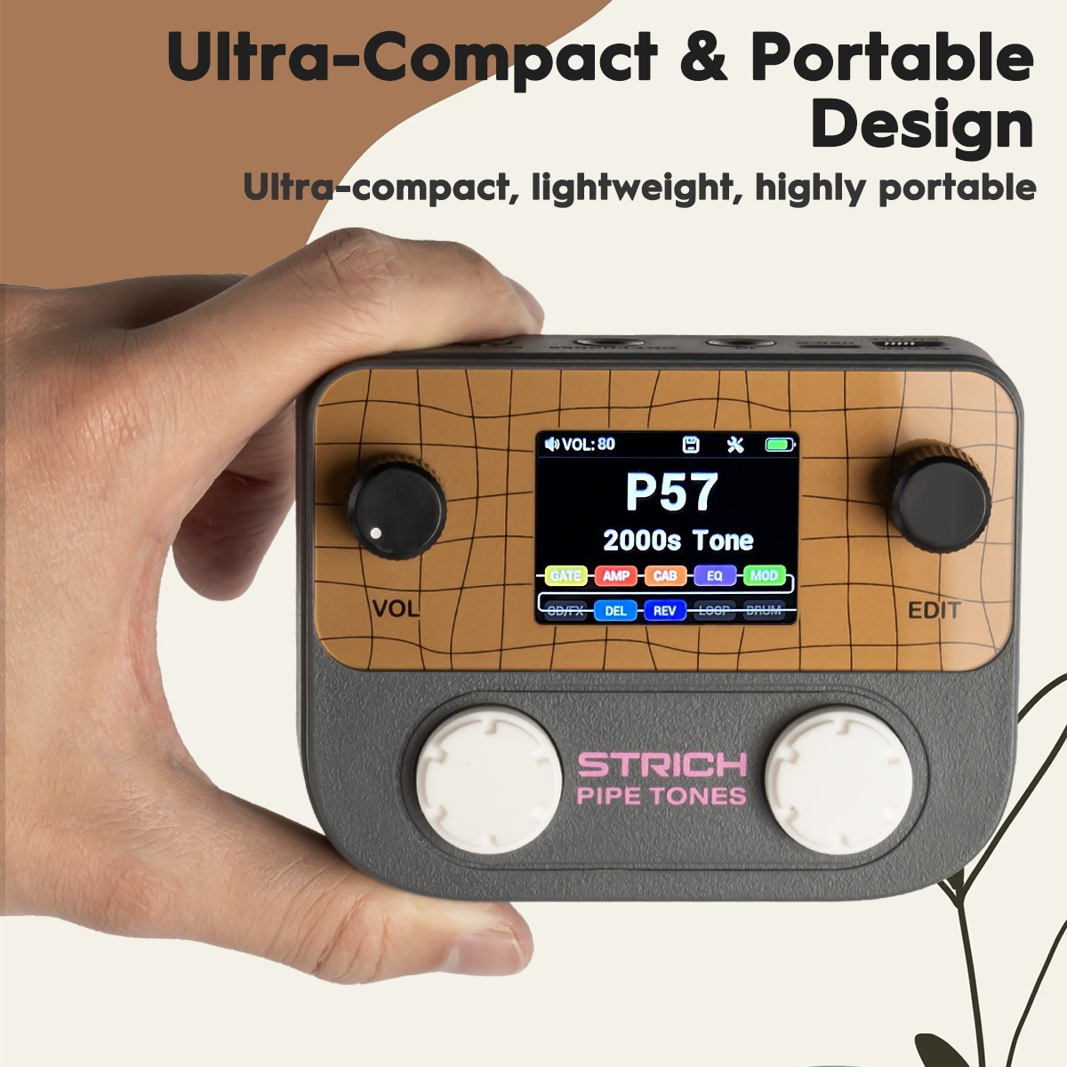 STRICH Pipe Tones Series Multi-Effects Processor