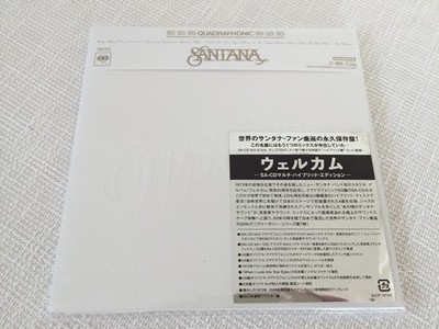 Santana - Welcome - Japan Mini LP 7'' Inch SHM Hybrid SACD 2023 SICP-10150 - NEU