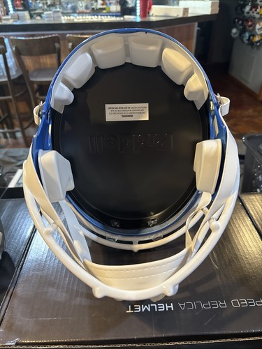 Casco Denver Broncos Throwback NFL Speed Replica Full Size Riddell - Foto 5 di 5