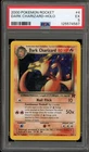 Pokemon Dark Charizard Team Rocket Unlimited Holo Rare #4 PSA 5