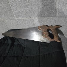 Vintage Henry Disston & Sons Hand Saw, Made in USA