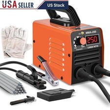 Portable Stick Welder Mini IGBT Anti-Stick Arc Force W/ 10PCS E6013 Rods New