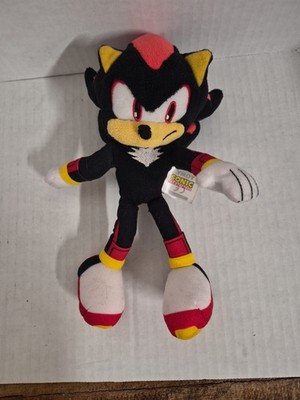 Sonic The Hedgehog Plush Shadow The Hedgehog 8 -10  TOMY SEGA.