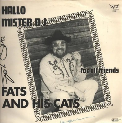 Fats And His Cats Hallo Mister D.J. WPL Records Vinyl LP