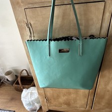 Borsa tote Trina Turk - bordo smerlato turchese - fodera floreale - donna