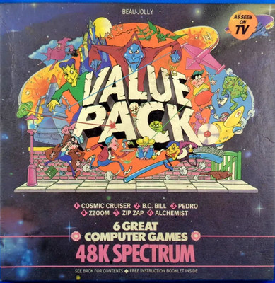 SINCLAIR ZX SPECTRUM -- VALUE PACK (BEAU-JOLLY)
