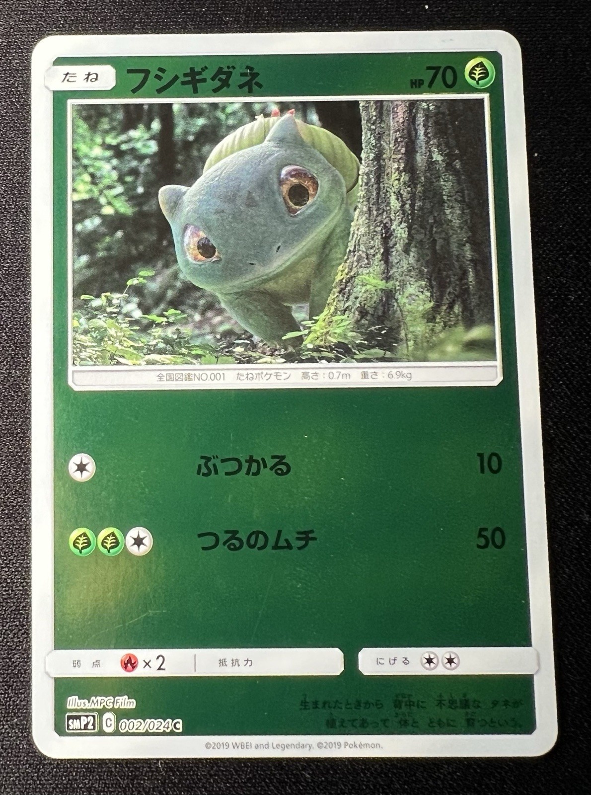 Bulbasaur 002/024 LP - 2019 Japanese Pokémon Card - Great Detective Pikachu