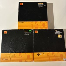 Kodak Slide Carousel Transvue 140 Slide Trays With Boxes Lot Of 3 / EUC