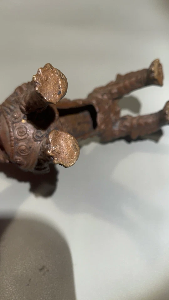 Chinese Bronze Pixiu Lion Feng Shui Mythical Guardian Foo Dog - Image 2 of 4