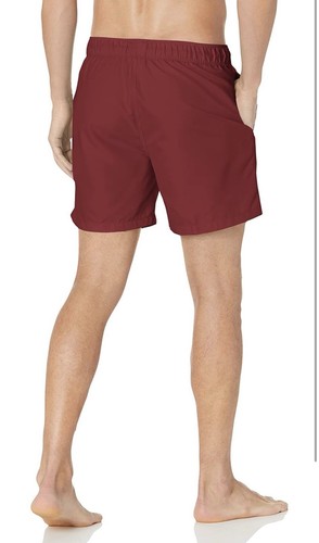 Men's Standard Elastic Waist All Day Layback Boardshort Swim Short Trunk - Picture 2 of 2