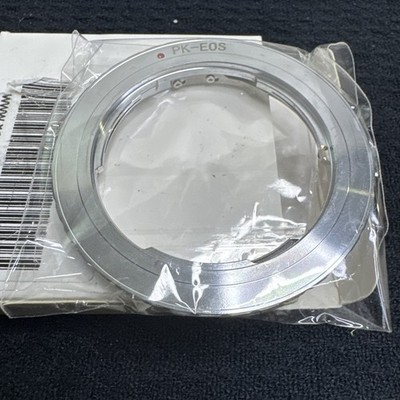 Pentax PK K Lens to Canon EOS EF Mount Adapter Ring 50D 600D 1000D 1100D 550D 7D