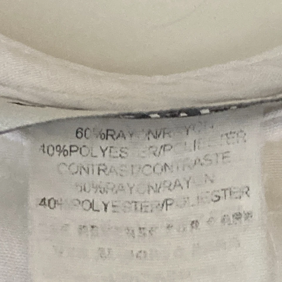 Falda de Colección Y2K Blanca con Ojales Volantes Juniors 11/12 Fairycore Sirena WHIMSY Oficina Foto 4 de 4