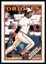 Eddie Murray 1988 Topps #495 Orioles MLB READ FREE SHIPPING AutographDen