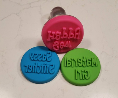 Sewing Themed Cookie 3 Stamp Set