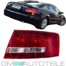 Audi A6 4F2 C6 LED Rückleuchte Heckleuchte Rechts Rot Weiß OEM 04-08 Limousine