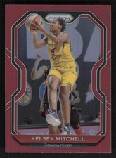 2021 Panini Prizm WNBA #12 Kelsey Mitchell Prizms Red #/299