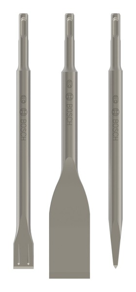 Bosch ZubehöR Pro Sds Plus-5C MeißEl-Set, SpitzmeißEl 250, FliesenmeißEl,...-image