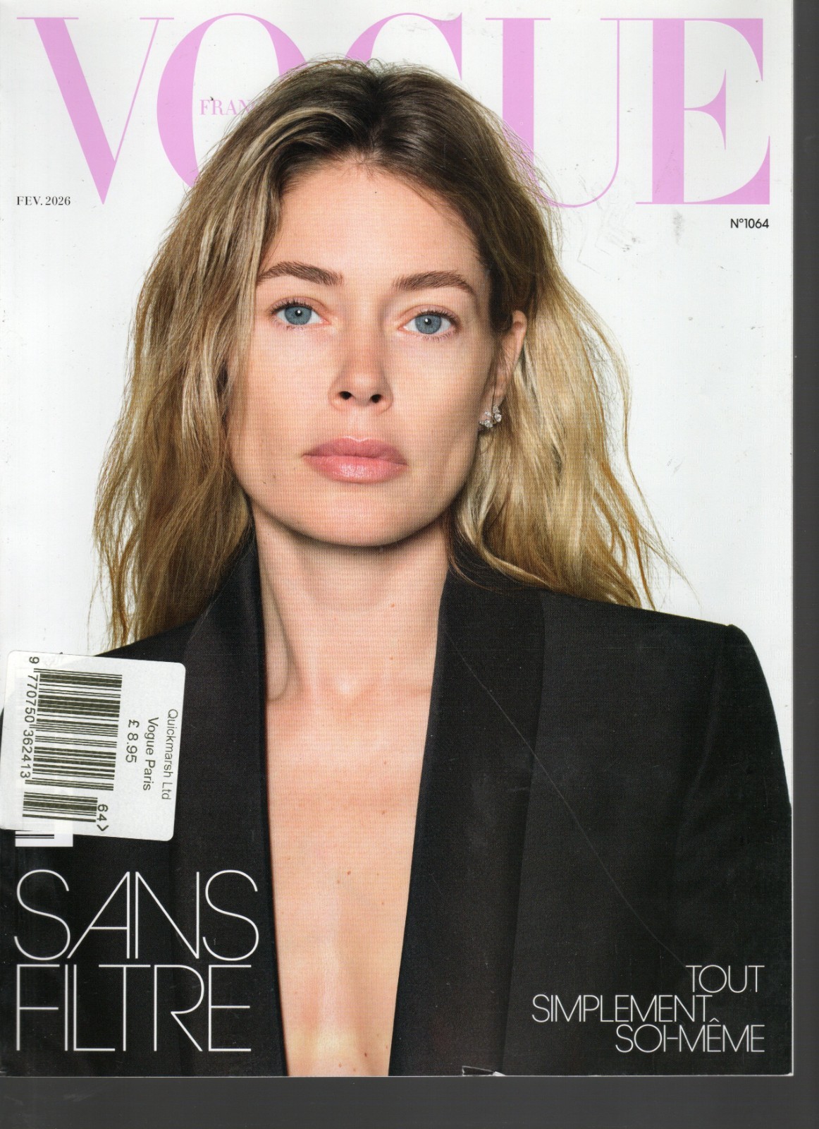 Vogue France Magazine February 2026 #1064 - Doutzen Kroes, Shonda Rhimes