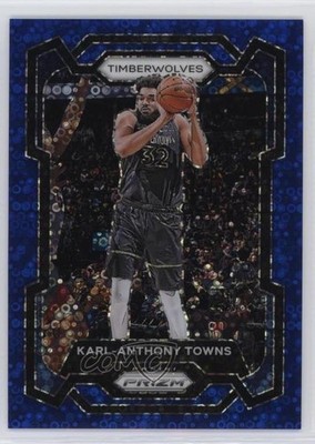 2023-24 Panini Prizm Fast Break Blue Prizm 2/150 Karl-Anthony Towns #78 1ax4