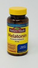 Nature Made Melatonin 10Mg Maximum Strength Sleep Support 70 Count Tablets 8/26